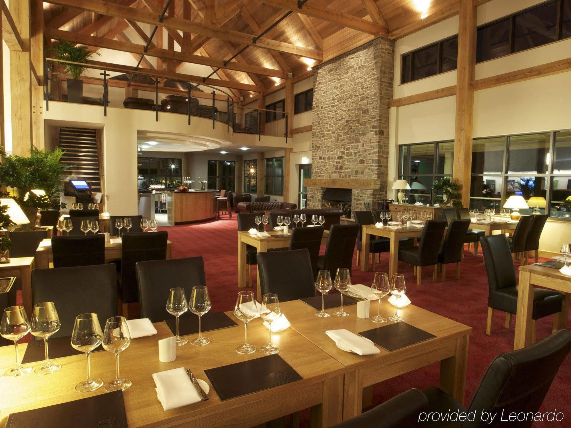 The Manor House At Celtic Manor Otel Newport  Restoran fotoğraf